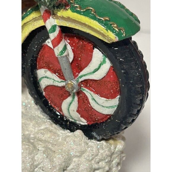 Fitz & Floyd Musical Motorcycle Adventures of Santa Claus Jingle Bells  2004 - Picture 7 of 8